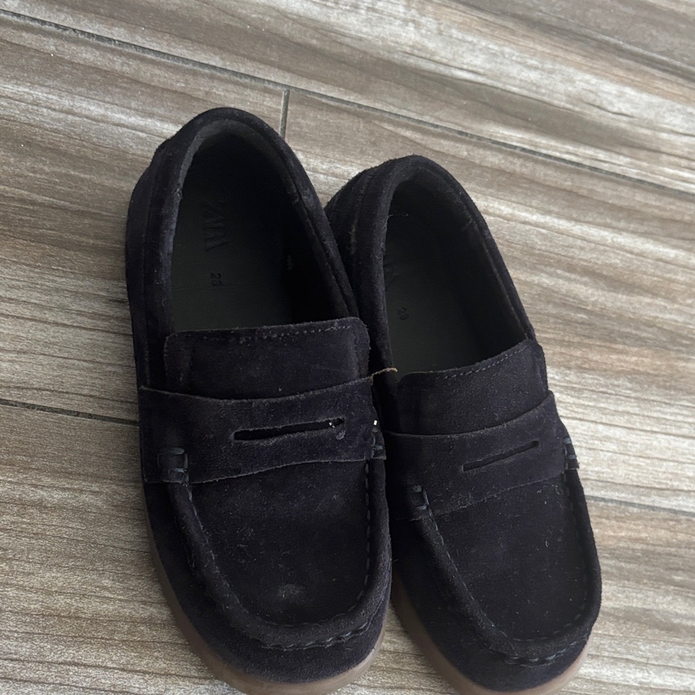 Black Suede Loafers